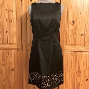 CDC black sleeveless dress